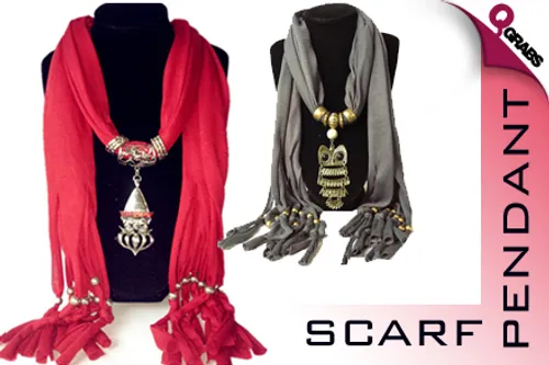 For QR59, Accessorize with a Fashionable Pendant Scarf! (QR129 Value)